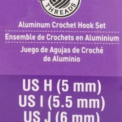 Budget 👏 Aluminum Crochet Hook Set by Loops & Threads®, H-J 👍