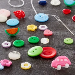 Buy ✨ Assorted Brights Craft Button Value Pack by Loops & Threads™ 🔥 -Crafted Loops Sales Store 10121531 20