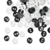 Hot Sale 🧨 Favorite Findings™ Mini Buttons, Black & White by Loops & Threads® 🎁 -Crafted Loops Sales Store 10131209 31