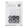 Deals ✔️ Loops & Threads™ Reusable Bobbins, Black & White ⌛ -Crafted Loops Sales Store 10152946 30