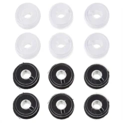 Deals ✔️ Loops & Threads™ Reusable Bobbins, Black & White ⌛ -Crafted Loops Sales Store 10152946 31