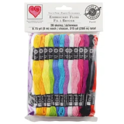 Hot Sale 🥰 12 Packs: 36 ct. (432 total) Pastel Embroidery Floss by Loops & Threads™ 🥰 -Crafted Loops Sales Store 10161139 1 1