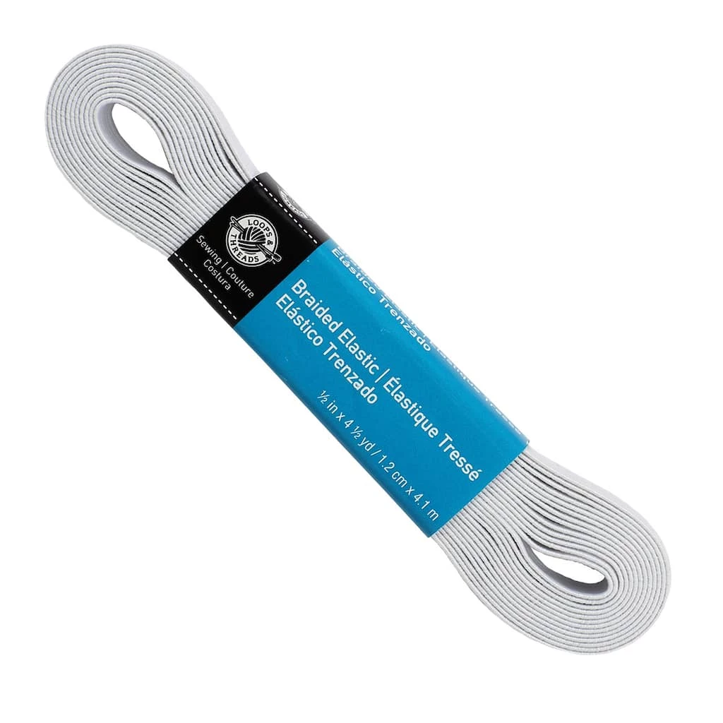 Hot Sale π 1/2" Braided Elastic by Loops & Threads™ π 3 Hot Sale π 1/2" Braided Elastic by Loops & Threads™ π