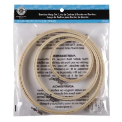 Coupon 🥰 Loops & Threads™ Bamboo Hoop Set 🤩 -Crafted Loops Sales Store 10232942