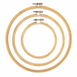 Coupon 🥰 Loops & Threads™ Bamboo Hoop Set 🤩