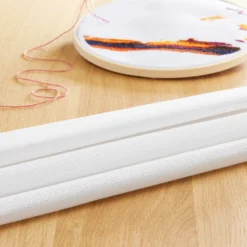 Outlet 🎉 Loops & Threads™ Aida Cloth Cross Stitch Fabric, 15" x 18", 11 Count ✔️ -Crafted Loops Sales Store 10330918 20