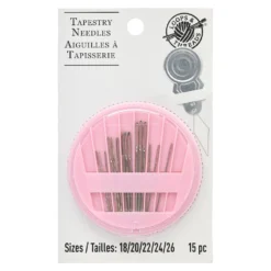 Crafted Loops Sales Store 13 Deals β€οΈ 12 Pack: Hand Tapestry Needles Compact by Loops & Threads™ β