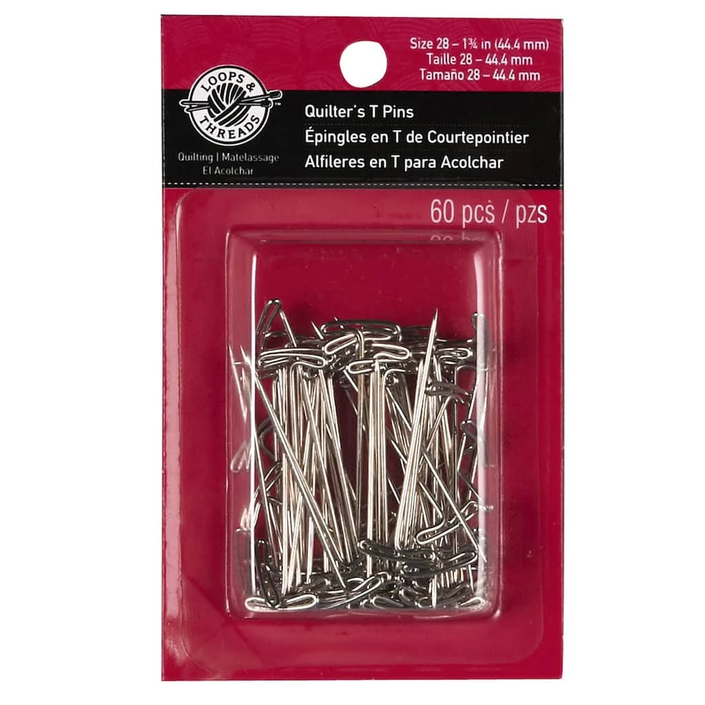 Discount β€οΈ 12 Packs: 60 ct. (720 total) 1.75" Quilter's T-Pins by Loops & Threads™ 𧨠5 Discount β€οΈ 12 Packs: 60 ct. (720 total) 1.75" Quilter's T-Pins by Loops & Threads™ 𧨠- Image 3