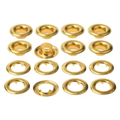 Hot Sale 🔥 7/16" Gold Eyelets by Loops & Threads™ 🤩 -Crafted Loops Sales Store 10354199 31