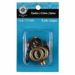 Cheap ✨ 12 Packs: 8 ct. (96 total) 7/16" Antique Brass Eyelets by Loops & Threads™ ✨ -Crafted Loops Sales Store 10354201