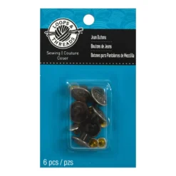 Top 10 ⌛ Silver Filigree Jean Buttons by Loops & Threads™ ❤️ -Crafted Loops Sales Store 10354216