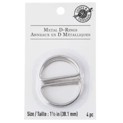 Promo ✨ Loops & Threads™ Metal D-Rings, 1 1/2" 🔥 -Crafted Loops Sales Store 10354238 30