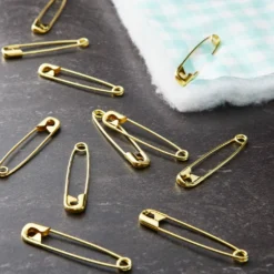 Best deal 🤩 Loops & Threads™ Quilter's Safety Pins, Gold, 2" ❤️ -Crafted Loops Sales Store 10354305 20