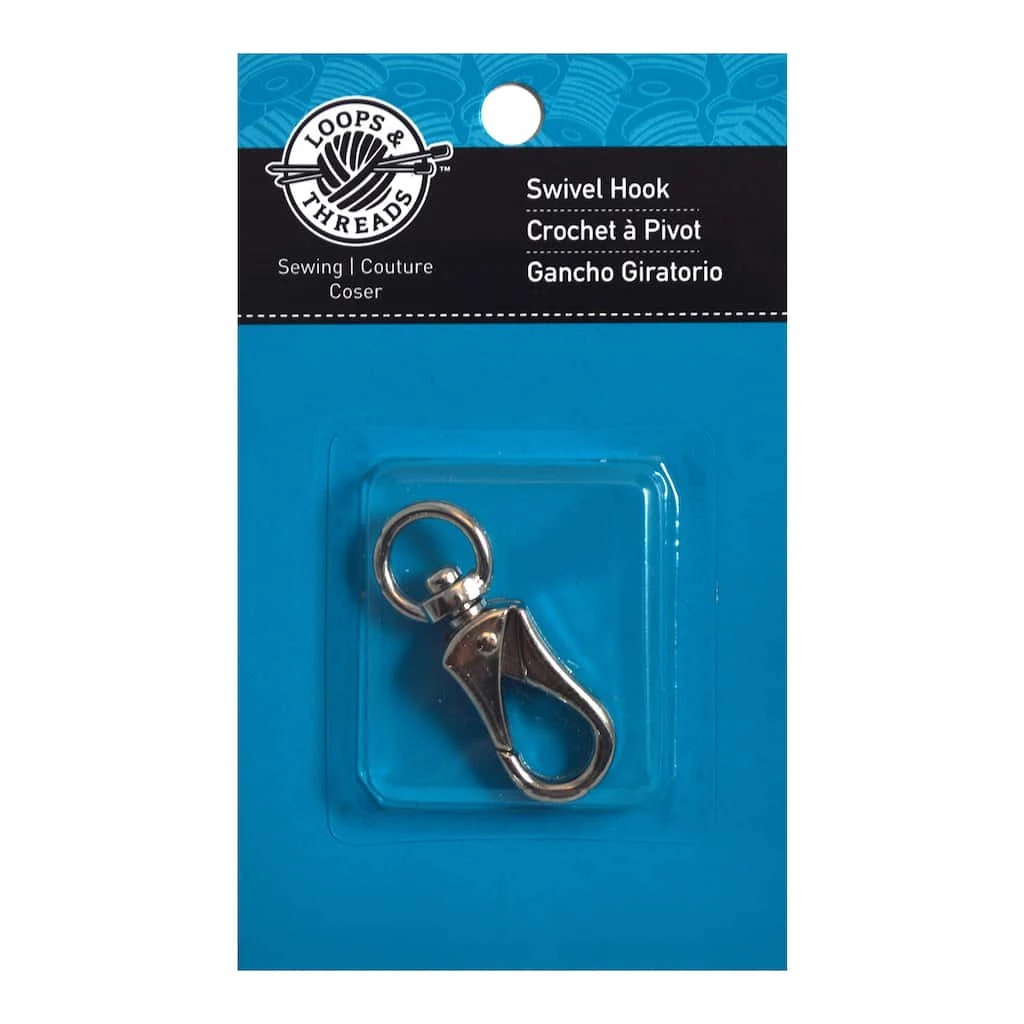 Hot Sale π― 12 Pack: Silver Swivel Hook by Loops & Threads™ π 3 Hot Sale π― 12 Pack: Silver Swivel Hook by Loops & Threads™ π