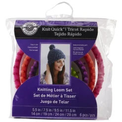 Deals 🎁 Loops & Threads® Knit Quick™ Knitting Loom Set 🔥 -Crafted Loops Sales Store 10356126