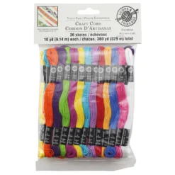 Cheap ✨ 12 Packs: 36 ct. (432 total) Rainbow Craft Cord by Loops & Threads™ 💯 -Crafted Loops Sales Store 10377899 1 1