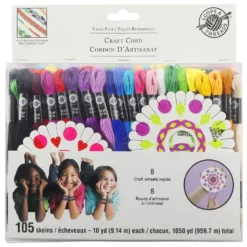 Best reviews of 🤩 12 Packs: 105 ct. (1260 total) Craft Cord Value Pack by Loops & Threads® 🛒 -Crafted Loops Sales Store 10377901 1 1