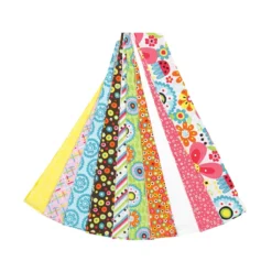 Best Pirce ⭐ Assorted Fashion Fabric Strips By Loops & Threads® ⭐ -Crafted Loops Sales Store 10411688 3