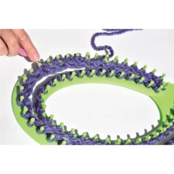 Wholesale ❤️ Knit Quick™ Infinity Loom by Loops & Threads™ 😍 -Crafted Loops Sales Store 10432233 5