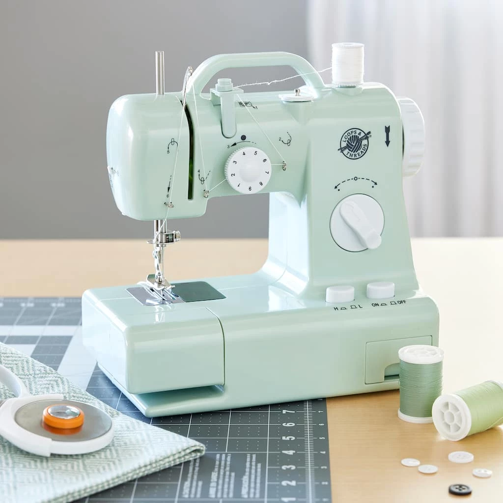 Best deal β¨ Mint Green Desktop Sewing Machine by Loops & Threads™ π 3 Best deal β¨ Mint Green Desktop Sewing Machine by Loops & Threads™ π - Image 2
