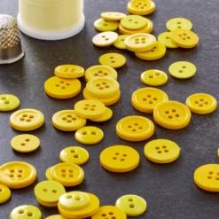Top 10 😉 Colors We Love Yellow Buttons by Loops & Threads® 🤩 -Crafted Loops Sales Store 10509310 20