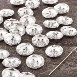 Best deal ❤️ Silver Gem Buttons By Loops & Threads® 🌟 -Crafted Loops Sales Store 10509314 20