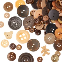 Cheap ✨ Wooden & Coconut Buttons By Loops & Threads® 🔔 -Crafted Loops Sales Store 10509317 31