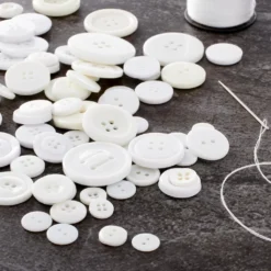 Top 10 🔔 White Buttons Value Pack By Loops & Threads® 😉 -Crafted Loops Sales Store 10509321 20
