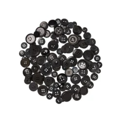 Cheap 🔔 Black Buttons Value Pack By Loops & Threads® 💯 -Crafted Loops Sales Store 10509322 12