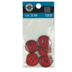 New 🌟 Favorite Findings Red Coconut Buttons By Loops & Threads® 🥰
