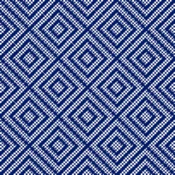 Cheapest 😍 Blue Printed Fabric Strips by Loops & Threads® 👏 -Crafted Loops Sales Store 10509762 4