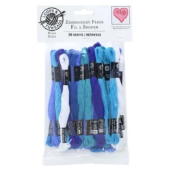 Flash Sale 🔔 Blues Embroidery Floss By Loops & Threads® 😀