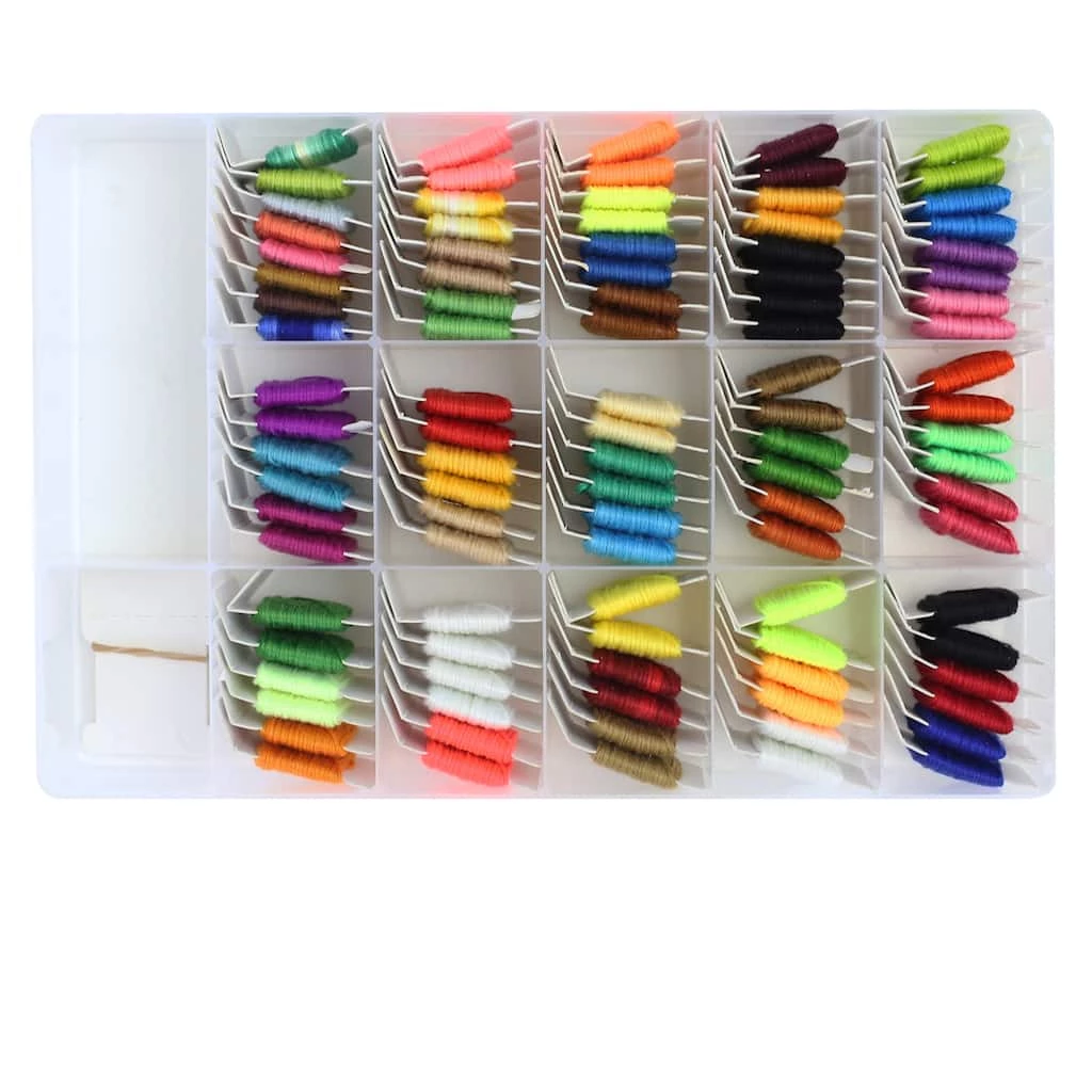 Buy β 12 Pack: Embroidery Floss Organizer Kit by Loops & Threads® π 6 Buy β 12 Pack: Embroidery Floss Organizer Kit by Loops & Threads® π - Image 4