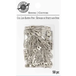 New 🔔 12 Packs: 50 ct. (600 total) Coil Less Basting Pins by Loops & Threads® 🛒 -Crafted Loops Sales Store 10550315 1