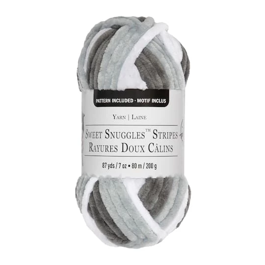 New β¨ 18 Pack: Sweet Snuggles™ Stripes Yarn by Loops & Threads® π 7 New β¨ 18 Pack: Sweet Snuggles™ Stripes Yarn by Loops & Threads® π - Image 5