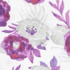 Discount ❤️ Purple & Gray Floral Cotton Fabric by Loops & Threads™ 🔔 -Crafted Loops Sales Store 10631296 3