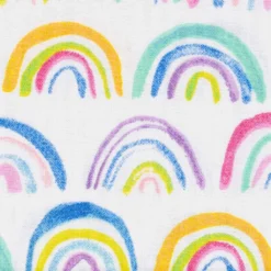 Budget 💯 Multicolor Rainbow Cotton Fabric by Loops & Threads™ 🔔 -Crafted Loops Sales Store 10631302 3