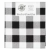 Best deal ⭐ Black Check Cotton Fabric by Loops & Threads™ 🤩 -Crafted Loops Sales Store 10631306 1