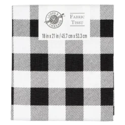 Best deal ⭐ Black Check Cotton Fabric by Loops & Threads™ 🤩