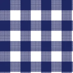 Best Sale ✨ Navy & White Buffalo Check Cotton Fabric Bundle by Loops & Threads™ 🤩 -Crafted Loops Sales Store 10631319 3
