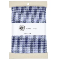 Wholesale 👏 Navy & White Plaid Cotton Fabric Bundle by Loops & Threads™ 🤩