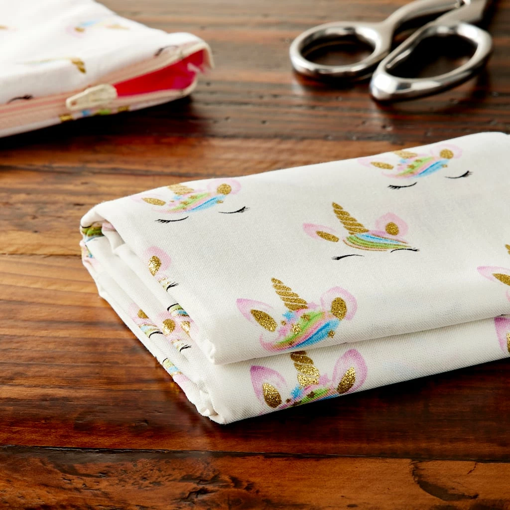 Buy π White Unicorn Cotton Fabric Bundle by Loops & Threads™ β€οΈ 4 Buy π White Unicorn Cotton Fabric Bundle by Loops & Threads™ β€οΈ - Image 2