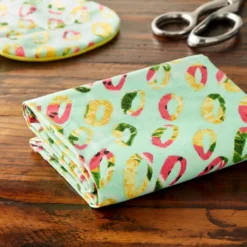 New 😍 Turquoise Cotton Fabric Bundle by Loops & Threads™ ❤️ -Crafted Loops Sales Store 10631333 20