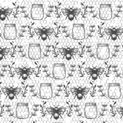 Discount π Black & White Bees Cotton Fabric Bundle by Loops & Threads™ βοΈ 9 Discount π Black & White Bees Cotton Fabric Bundle by Loops & Threads™ βοΈ -Crafted Loops Sales Store 10631340 3