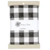 Best Sale 🥰 Black & White Buffalo Check Cotton Fabric by Loops & Threads™ ⭐ -Crafted Loops Sales Store 10631342 1