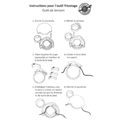 Hot Sale 🛒 Knitten™ Knit Tension Tool by Loops & Threads® ⭐ -Crafted Loops Sales Store 10632866 6