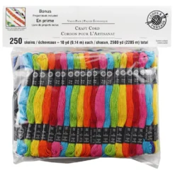 Brand new ✔️ Craft Cord Value Pack by Loops & Threads®, 250ct. 👏 -Crafted Loops Sales Store 10633049 1