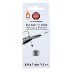 Buy ✨ Pony® Ply Split Needle by Loops & Threads®, 4.5mm x 10cm 🎁 -Crafted Loops Sales Store 10638763 1