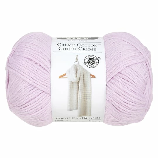 New β 15 Pack: Crème Cotton™ Yarn by Loops & Threads® π 12 New β 15 Pack: Crème Cotton™ Yarn by Loops & Threads® π - Image 10