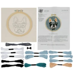 Cheap 😍 Bulldog Punch Needle Kit by Loops & Threads® 🛒 -Crafted Loops Sales Store 10663955 3
